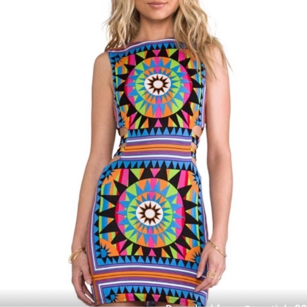 Mara Hoffman Swim Mini Geometric Mini Dress